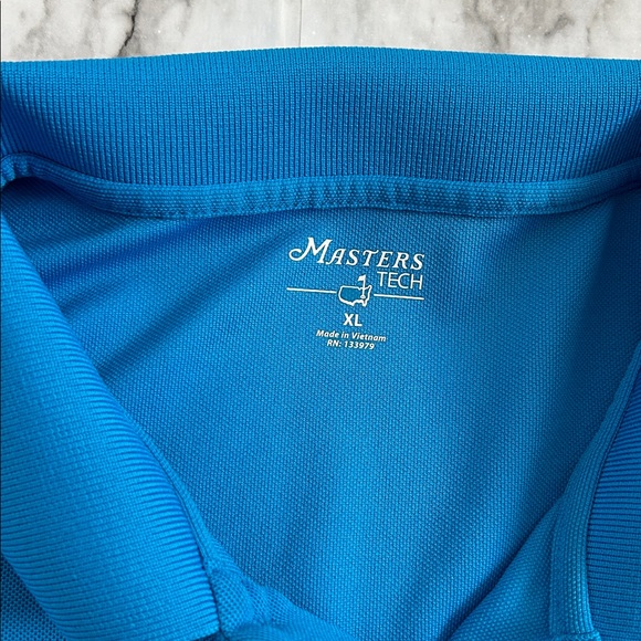 Masters Masters tech | men’s XL athletic performance golf polo embroidered logo - Picture 3 of 9